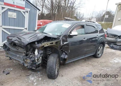 2016 Chevrolet Equinox Ltz from USA, damaged, VIN 2GNFLGEK2G6241829